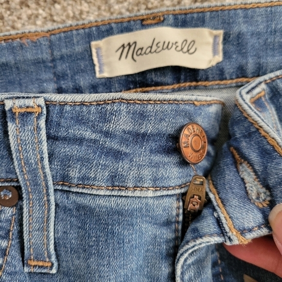 Madewell Curvy High Rise Step Hem Skinny 26 - Picture 5 of 11